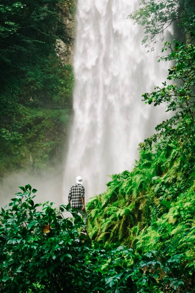 Mtirala park waterfall
